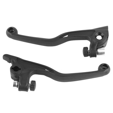 LEVIER DE FREIN/EMBRAYAGE MOTO OFF ROAD INCASSABLE KTM 125 SX, SX-F, XC, XC-F 2014>2024/HUSQVARNA 125 TC, FC, TE, FE/SHERCO 125 SE-R, SEF-R NOIR (PAIRE) -POLISPORT- 5604415161773