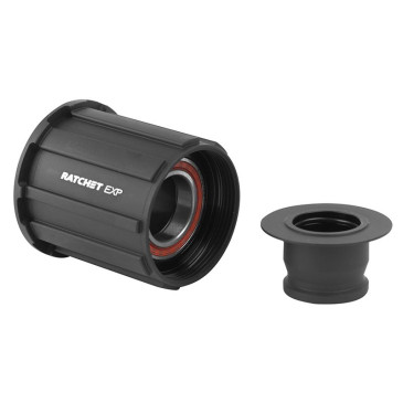 CORPS DE CASSETTE DT SWISS RATCHET 11/10V. POUR SHIMANO VTT (INCLUS ADAPTATEUR 157/148/142mm POUR AXE 12mm) 7613052361390