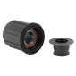 CORPS DE CASSETTE DT SWISS RATCHET 11/10V. POUR SHIMANO VTT (INCLUS ADAPTATEUR 157/148/142mm POUR AXE 12mm) 7613052361390