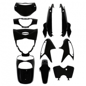 FAIRINGS/BODY PARTS FOR MAXISCOOTER HONDA 125 SH INJECTION BLACK GLOSS (10 PARTS KIT)