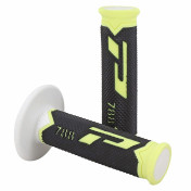GRIP- PROGRIP OFF ROAD 788 TRIPLE DENSITY SPECIAL EDITION FLUO YELLOW/BLACK/WHITE 115mm (PAIR) (CROSS/MX) 0801766077899