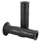 REVETEMENT POIGNEE DOMINO MOTO ON ROAD STYLE YAMAHA NOIR OPEN END 120mm (PAIRE) 8033900001893