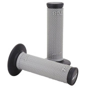 GRIP- PROGRIP OFF ROAD 708 TRIPLE DENSITY GREY/BLACK 115mm ( LOCK ON) (SUPPLIED WITH 5 DIFFERENT THROTTLE CAMS) (PAIR) (CROSS/MX) 0801766091345