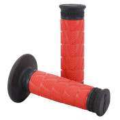 GRIP-PROGRIP OFF ROAD 783 DUAL DENSITY BASE COLOR BLACK/RED 115mm (PAIR) (CROSS/MX) 0801766092700