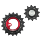GALET DERAILLEUR AOPW TRIPEAK 12-18 DENTS CERAMIQUE 12x2V. SRAM AXS RED E1/FORCE E1 ROUGE >2024 (JEU DE 2) (GARANTIE 4 ans) 4710243294260