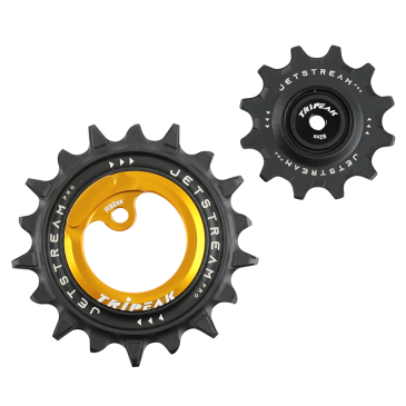 GALET DERAILLEUR AOPW TRIPEAK 12-18 DENTS CERAMIQUE 12x2V. SHIMANO DURA-ACE R9200 OR (JEU DE 2) (GARANTIE 4 ans) 4710243288313