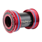 CUVETTE INTEGRE BOITIER FILETE ROUTE TRIPEAK 3en1 CERAMIQUE BOITE DE 86mm DIAM DE 47mm POUR AXE 24mm, 28.99mm, 30mm (COMPATIBLE SRAM DUB, ROTOR 3D, SHIMANO, COLNAGO, TREK, SEKA) -CUVETTE ROUGE- 470243293904