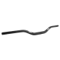 GUIDON MOTO CROSS DOMINO HSA ALU DIAM 28,5 mm LONG 810 mm HAUT 80 mm NOIR SANS BARRE DE RENFORT 8033900035751