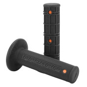 GRIP- PROGRIP OFF ROAD 799 DUAL DENSITY BLACK/ORANGE 118mm (PAIR) (CROSS/MX) 0801766067470