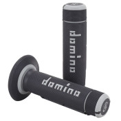 GRIP- DOMINO ORIGINAL- OFF ROAD A02041 BLACK/GREY (118mm) (PAIR) 8033900000223