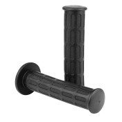 REVETEMENT POIGNEE DOMINO MOTO ON ROAD 1082 STYLE JAPON NOIR CLOSED END 134mm (PAIRE) 8033900017504