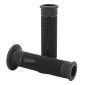 REVETEMENT POIGNEE PROGRIP MOTO ON ROAD 711 SIMPLE DENSITE NOIR OPEN END 118mm (PAIRE) 0801766085245