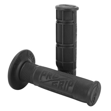 REVETEMENT POIGNEE PROGRIP MOTO OFF ROAD 795 SIMPLE DENSITE USA DESIGN NOIR CLOSED END 115mm (CROSS/MX) (PAIRE) 0801766034397