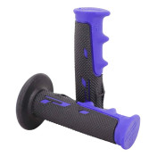 GRIP- PROGRIP OFF ROAD 797 DUAL DENSITY BLUE/BLACK 115mm (PAIR) (CROSS/MX) 0801766073082