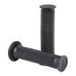 GRIP - DOMINO BLACK - universal for trial - CLOSE END - LONG 123 to 126mm (PAIR) -DOMINO- 8033900011076