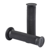REVETEMENT POIGNEE DOMINO MOTO OFF ROAD UNIVERSEL NOIR CLOSED END LONGUEUR 126-130mm (TRIAL) (PAIRE) 8033900011076