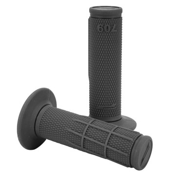 GRIP- PROGRIP OFF ROAD 709 SINGLE DENSITY - DIAMOND WAFFLE BLACK 115mm ( LOCK ON - With 7 different throttle cams for 2 stroke or 4 stroke) (PAIR). (CROSS/MX). 0801766094117