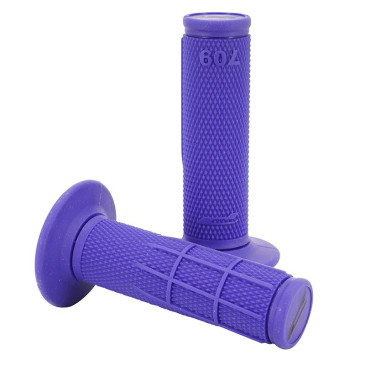 REVETEMENT POIGNEE PROGRIP MOTO OFF ROAD 709 SIMPLE DENSITE DIAMOND WAFFLE BLEU CLOSED END 115mm (AVEC LOCK ON - LIVRER AVEC 7 EMBOUTS 2T ou 4T) (CROSS/MX) (PAIRE) 0801766094148