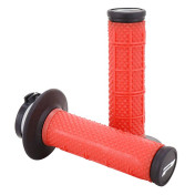 REVETEMENT POIGNEE PROGRIP MOTO OFF ROAD 809 SIMPLE DENSITE GRIS/BLEU CLOSED END 115mm (AVEC LOCK ON - LIVRER AVEC 7 EMBOUTS 2T ou 4T) (CROSS/MX) (PAIRE) 0801766034038