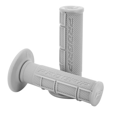 REVETEMENT POIGNEE PROGRIP MOTO OFF ROAD 794 SIMPLE DENSITE GRIS CLOSED END 115mm (CROSS/MX) (PAIRE) 0801766034144