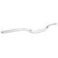 GUIDON MOTO CROSS DOMINO HSA ALU DIAM 28,5 mm LONG 810 mm HAUT 80 mm ARGENT SANS BARRE DE RENFORT 8033900035782