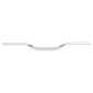 GUIDON MOTO CROSS DOMINO HSA ALU DIAM 28,5 mm LONG 810 mm HAUT 80 mm ARGENT SANS BARRE DE RENFORT 8033900035782