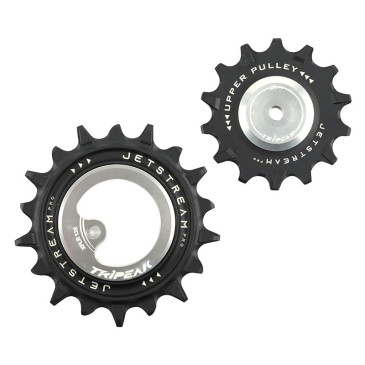 GALET DERAILLEUR AOPW TRIPEAK 14-18 DENTS CERAMIQUE 13x1V. SRAM AXS FORCE XPLR ARGENT (JEU DE 2) (GARANTIE 4 ans) 4710243295380