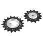 GALET DERAILLEUR AOPW TRIPEAK 14-18 DENTS CERAMIQUE 13x1V. SRAM AXS FORCE XPLR ARGENT (JEU DE 2) (GARANTIE 4 ans) 4710243295380