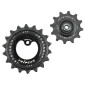 GALET DERAILLEUR AOPW TRIPEAK 12-18 DENTS CERAMIQUE 11x2V. SHIMANO ULTEGRA R8000GS / 105 R7000GS NOIR (JEU DE 2) (GARANTIE 4 ans) 4710243287941