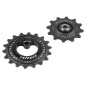 GALET DERAILLEUR AOPW TRIPEAK 12-18 DENTS CERAMIQUE 11x2V. SHIMANO ULTEGRA R8000GS / 105 R7000GS NOIR (JEU DE 2) (GARANTIE 4 ans) 4710243287941