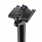 TIGE DE SELLE VTT TELESCOPIQUE SWITCH SW-80 ALU NOIR DIAM. 27.2 L380mm (REGLAGE PAR CABLE INTERNE DEBATTEMENT 80mm) FIXATION CINTRE 8013271334363