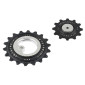 GALET DERAILLEUR AOPW TRIPEAK 12-18 DENTS CERAMIQUE 12x2V. SRAM AXS RED E1/FORCE E1 ARGENT >2024 (JEU DE 2) (GARANTIE 4 ans) 4710243294277