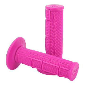 REVETEMENT POIGNEE PROGRIP MOTO OFF ROAD 794 SIMPLE DENSITE FLUO DESIGN FUCHSIA FLUO CLOSED END 115mm (CROSS/MX) (PAIRE) 0801766034298
