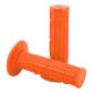 REVETEMENT POIGNEE PROGRIP MOTO OFF ROAD 794 SIMPLE DENSITE FLUO DESIGN ORANGE FLUO CLOSED END 115mm (CROSS/MX) (PAIRE) 0801766028310
