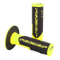 GRIP- PROGRIP OFF ROAD 801 DUAL DENSITY FLUO YELLOW/BLACK 115mm (PAIR) (CROSS/MX) 0801766065537