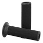 GRIP- PROGRIP ON ROAD 722 SINGLE DENSITY FOAM BLACK 125mm OPEN END (PAIR) (ROAD BIKE) 0801766085788