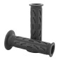 GRIP- PROGRIP ON ROAD 723 SINGLE DENSITY BLACK 125mm OPEN END (PAIR) (ROAD BIKE) 0801766085252
