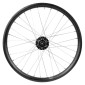 WHEEL FOR MTB 20" -FRONT- KARGO DISC FOR E-BIKE ALUMINIUM -BLACK -DOUBLE WALLED- SHIMANO HUB M475 DISC 6 HOLES- QUCK RELEASE (REINFORCED) STAINLESS SPOKES 3660429835279