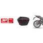 VALISE LATERALE/SIDE-CASE SHAD SH23 23L NOIR BRUT (fixation 3P SYSTEM vendue séparément) (D0B23100) (PAIRE) 8430358620506