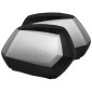 VALISE LATERALE/SIDE-CASE SHAD SH35 35L ALUMINIUM (fixation 3P SYSTEM vendue séparément) (D0B35200) (PAIRE) 8430358665187