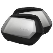VALISE LATERALE/SIDE-CASE SHAD SH35 35L ALUMINIUM (fixation 3P SYSTEM vendue séparément) (D0B35200) (PAIRE) 8430358665187
