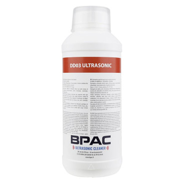 CLEANING AGENT FOR ULTRASONIC CLEANER TUB - PROFESSIONNAL DD03 1L (DEGREASANT + DEOXYDIDER) Very powerful agent to be diluted 5%. 3760068840457