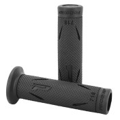 REVETEMENT POIGNEE PROGRIP MOTO ON ROAD 715 SIMPLE DENSITE NOIR CLOSED END 122mm (PAIRE) 0801766033932