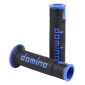 REVETEMENT POIGNEE DOMINO MOTO ON ROAD A450 NOIR OPEN END 120-125mm (PAIRE) 8033900010246