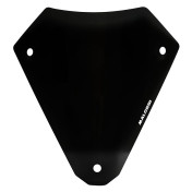 PARE-BRISE/SAUTE VENT MAXISCOOTER POUR PEUGEOT 400 XP ALLURE/GP 2023> FUME FONCE (H350 mm - L 345 mm) -MALOSSI- 3667385002868