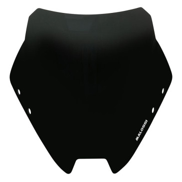 PARE-BRISE/SAUTE VENT MAXISCOOTER POUR KYMCO 350 DOWNTOWN GT 2024> FUME FONCE (H 400 mm - L 420 mm) -MALOSSI- 3667385003087