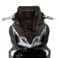 PARE-BRISE/SAUTE VENT MAXISCOOTER POUR KYMCO 350 DOWNTOWN GT 2024> FUME FONCE (H 400 mm - L 420 mm) -MALOSSI- 3667385003087