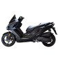 PARE-BRISE/SAUTE VENT MAXISCOOTER POUR KYMCO 350 DOWNTOWN GT 2024> FUME FONCE (H 400 mm - L 420 mm) -MALOSSI- 3667385003087