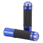 REVETEMENT POIGNEE AVOC MOTO ON ROAD R375 BLEU CLOSED END 130mm (PAIRE) 3700948039656