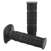 REVETEMENT POIGNEE AVOC MOTO OFF ROAD DIAMOND GRIP NOIR CLOSED END 120mm (PAIRE) 3700948039212